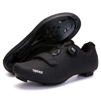 Cross-border new cycling shoes road bike lock shoes men's cycling shoes competition riding suit cycling shoes Road Lock