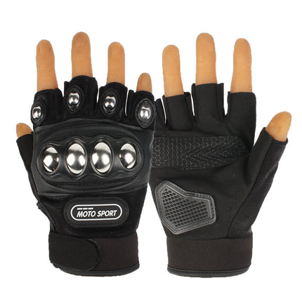 Tactical half-finger gloves men's summer riding off-road motorcycle racing equipment non-slip protective gloves