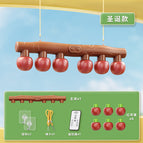 English color box - [remote control] wood grain battery operated quick reflex game - christmas apple edition