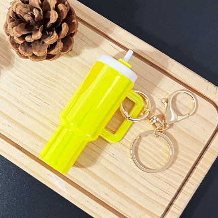 Cross-border New Product Stanley Stanley Keychain Pendant Ice Cup Keychain Can Hold Lipstick Backpack Hanging