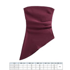 Tube top style-burgundy / XS
