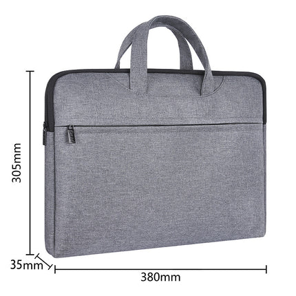Office Handbag Large Capacity Canvas Document Bag Information Bag Conference Bag Computer Bag Document Bag Briefcase Printing