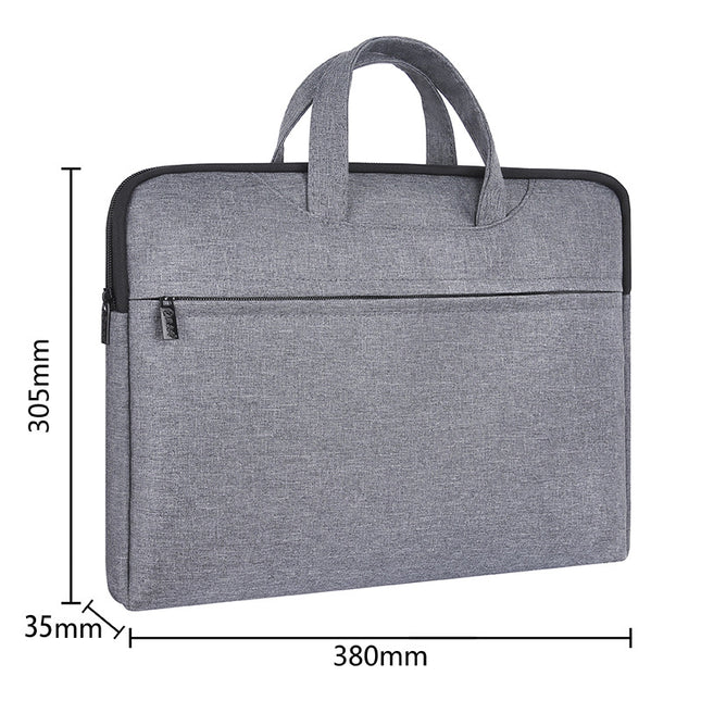 Office Handbag Large Capacity Canvas Document Bag Information Bag Conference Bag Computer Bag Document Bag Briefcase Printing