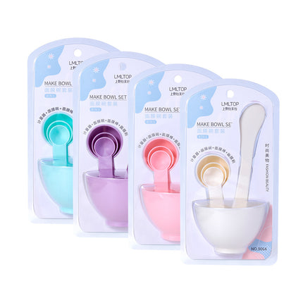 Lmltop DIY Facial Mask Bowl Tool Set Six-Piece Set Homemade Facial Mask Tool Bowl Stick Wholesale 9064