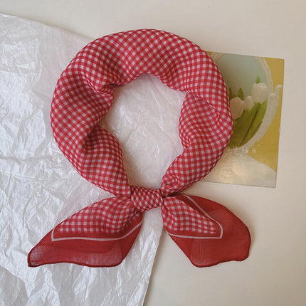 Printed Square Scarf / Foulard Carré Imprimé