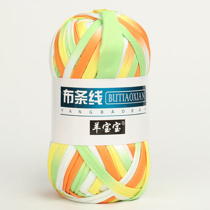 Hyuna woven bag coarse wool ball cloth thread acrylic transparent color diy material wool bag hand-woven