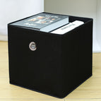 Coverless round hole black / Large size (28*28*28cm)