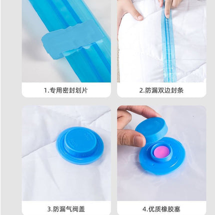Vacuum compression bag cross-border Amazon quilt down jacket clothing storage bag suction compression bag