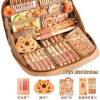 12-layer thickened capibala pencil case-4-piece set