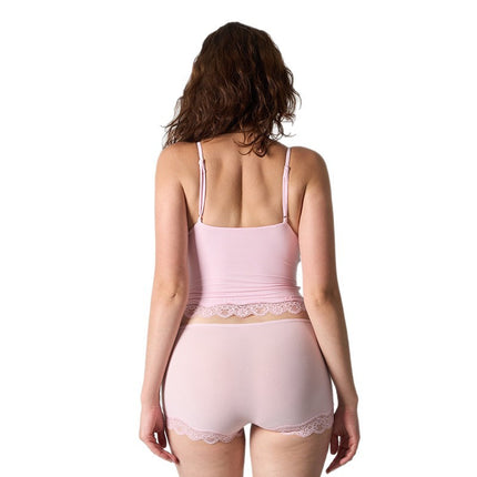 Skims Same Style Lace Underwear Set Lace Lightweight Lace Triangle Camisole Boxer Set