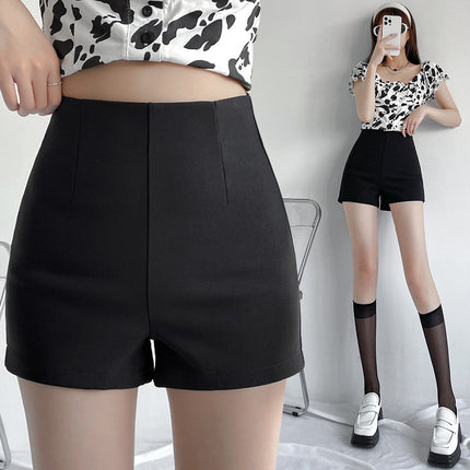 New style Yujie style sexy hot pants waist bag Korean style hip hot girl high summer casual women's split super shorts A- line skirt
