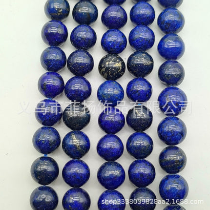 Factory direct Miscellaneous Stone round beads diy jewelry accessories string beads personality Miscellaneous Stone semi-finished products spot wholesale