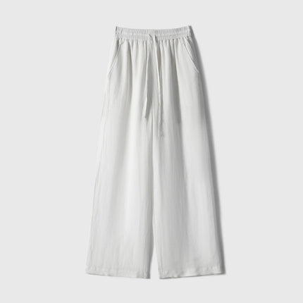Cross-border 2025 Summer New Breathable Loose White suit Simple Breathable Top Shorts Two-piece Set