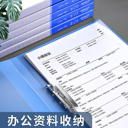 Folder a4 Double Clamp Board Folder Thickened File Folder Office Supplies Single and Double Powerful Folder Wholesale