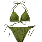 Green bikini / S