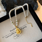 934 rotating gourd necklace [pearl chain]