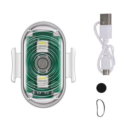 Cross-border new motorcycle electric vehicle night warning light wireless remote control aircraft light colorful anti-collision induction light