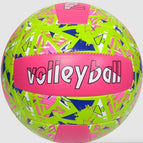 B red floral volleyball