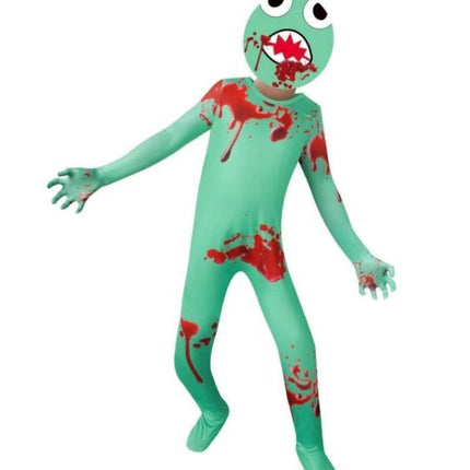 Halloween Rainbow friends ROBLOX rainbow game cos clothes Blue little monster props costume jumpsuit