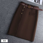 8135 coffee color + belt / S