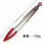 12inch✤Red silicone clip [bag]