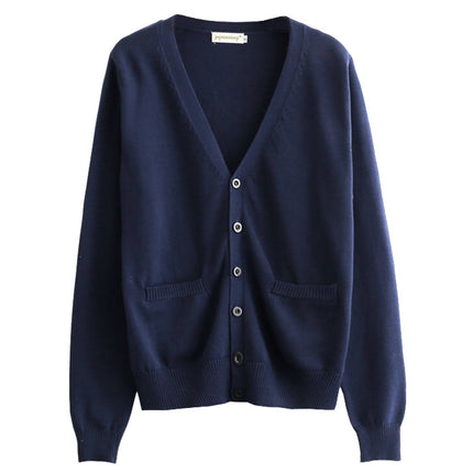 Cotton Nurse Sweater Women's Thickened Coat Cardigan Nurse Overalls Outer Wear Xizang Blue Doctor's Duty Sweater