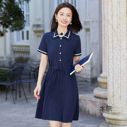 [Kindergarten Teachers' Work Clothes] Female Summer Student Clothes dress Young Women's Clothing College Style Kindergarten Teachers' Early Education Clothing