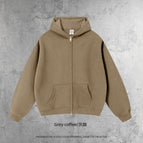 Sweatshirt-grey brown / S