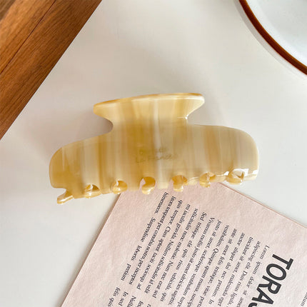 South Korea France Acetic Acid Clip Simple Retro French Elegant Elegant Hair Shark Clip Hair Clip for Women
