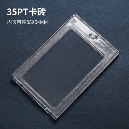 Acrylic Card Holder Strong Magnetic High-Definition Transparent Shell Album Storage Card Film Document Protective Cover Magnetic Card Holder Custom Y