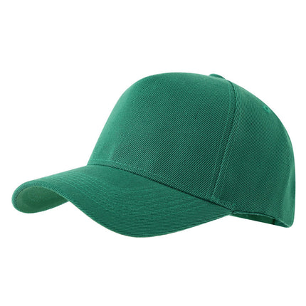 Amazon Cross-Border Popular Maoqing Five-Panel Baseball Cap Advertising Hat with Logo Printed Solid Color Visor Sunshade Cap
