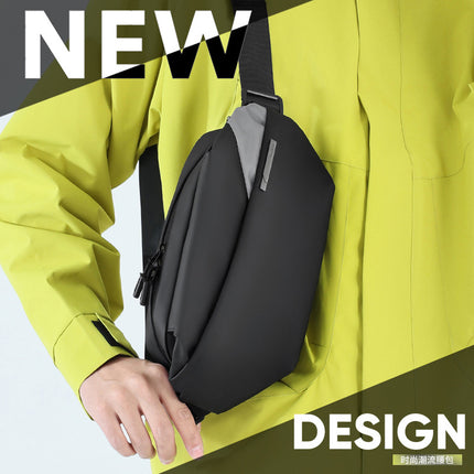 BANQILU New Men's Chest Bag Casual Fashion Crossbody Bag Motorcycle Backpack Riding Waist Bag Sports Shoulder Bag