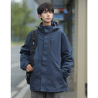 Men's two-piece set-dark blue / S