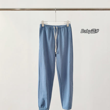 Popular Spring New Dopamine Color Sweatpants Solid Color Versatile Casual Slimming Terry Women's Sports Pants