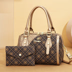 Double spelled gold + small bag