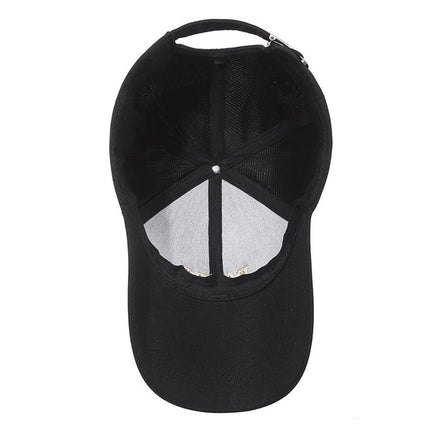 Deep Top Long Brim Women's Summer New Big Head Baseball Cap Face Small Wide Brim Hood Long Brim Men's