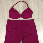 Raspberry color suit [4572+short] / XS