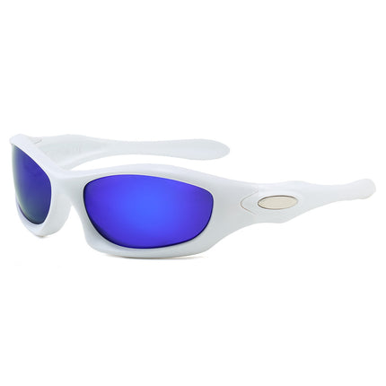 European and American Cross-Border Polarized Sunglasses for Men and Women Tr Retro Oval Frame Outdoor Cycling Driving Sunglasses Monster Dog