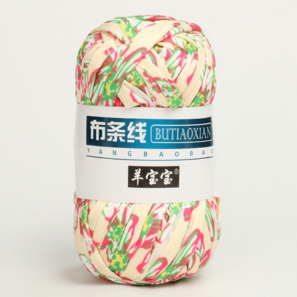 Hyuna woven bag coarse wool ball cloth thread acrylic transparent color diy material wool bag hand-woven
