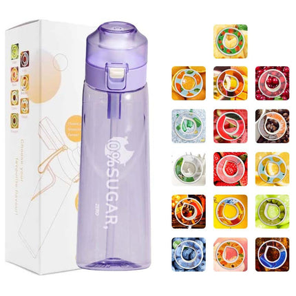 Cross-Border Popular Drinking Water Artifact 0 Sugar 0 Calorie Extract Fruity Flavor Ring Cup with Hand Rope Portable Outdoor Sports Water Cup