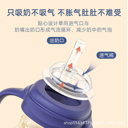 Dr.tiancai wide caliber PP feeding bottle one bottle three-purpose big baby drop-resistant feeding bottle maternal and child supplies feeding bottle wholesale
