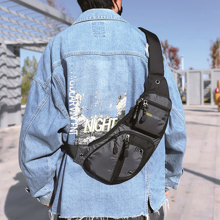 2023 new chest Bag Men's bag men's bag casual shoulder bag messenger bag fashion Oxford cloth messenger bag men's