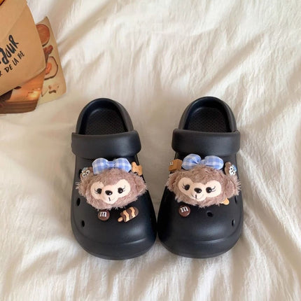 2026 Summer New Cute and Fashionable Versatile Shelliemay Clogs for Outdoor Wear, Closed-Toe Slippers for Women
