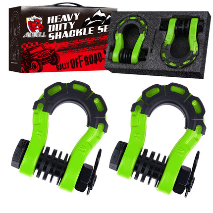 Factory direct cross-border hot off-road car trailer coupler large 3/4 bow shackle 8 tons modified car accessories
