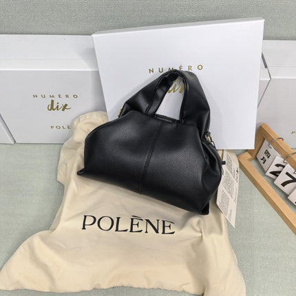 Cross-Border Popular European and American Niche Bag Polene Cloud Dumpling Bag Women's Shoulder Bag Crossbody Commuter Handbag