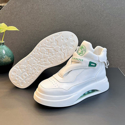 2023 Summer New Air Cushion Shoes Men's Autumn Trendy All-match High-top Casual Shoes Inner Heightening Comfortable Sneakers for Men