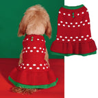Dot Red Dress / XS (chest circumference 28cm back length 23cm)