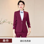 wine red Suit / S