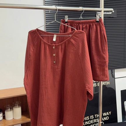 Baby Cotton Double Short Women's Pajamas