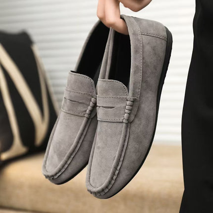 2025 Autumn Wholesale Cross-Border Foreign Trade Travel Outdoor Leisure Large Size 38-49 Standard Leather Shoes One Piece Dropshipping